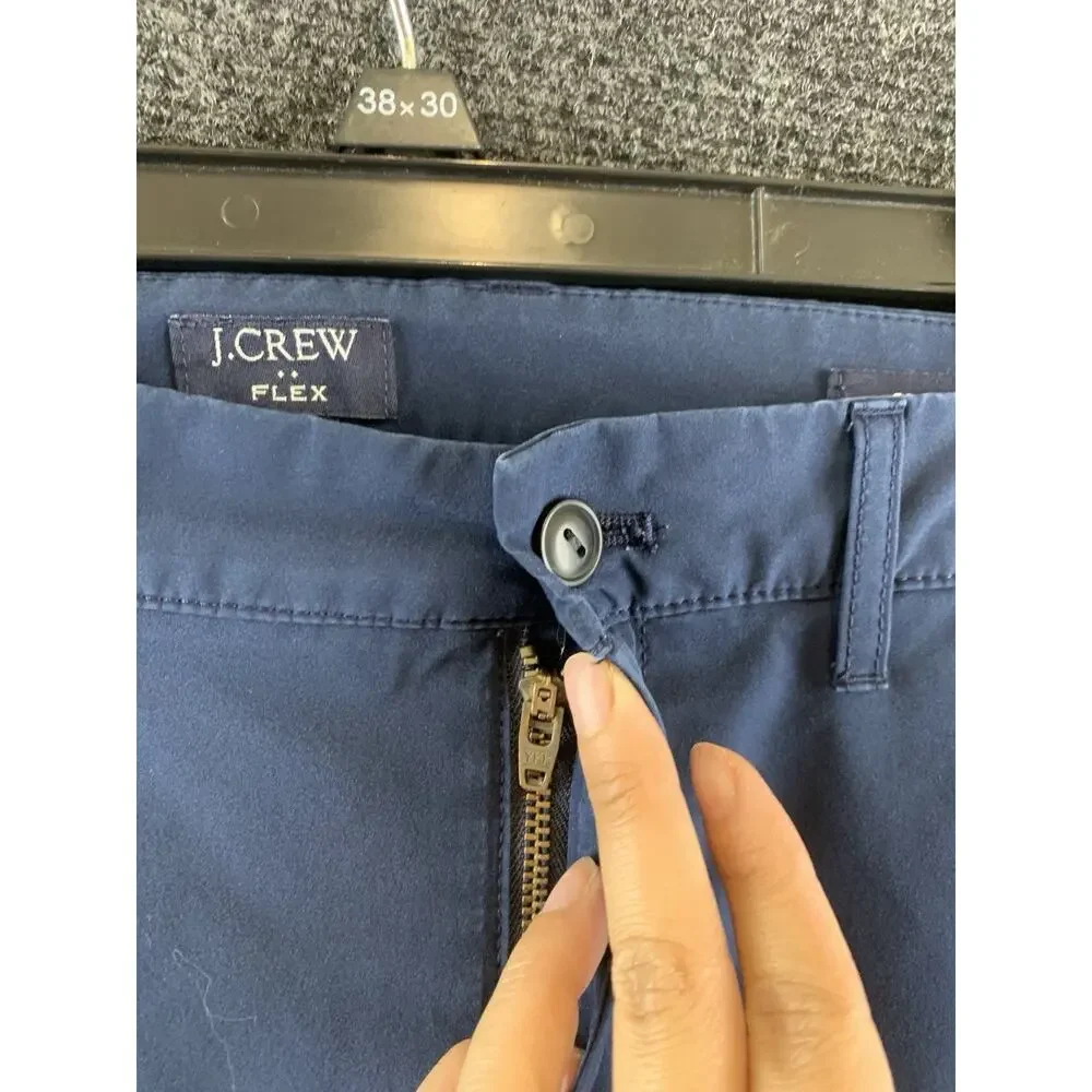 J.Crew Pants Slim Fit Flex Chino Casual Preppy Blue Size 32x34